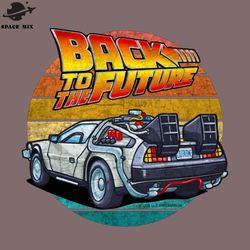back to the future dmc delorean png design