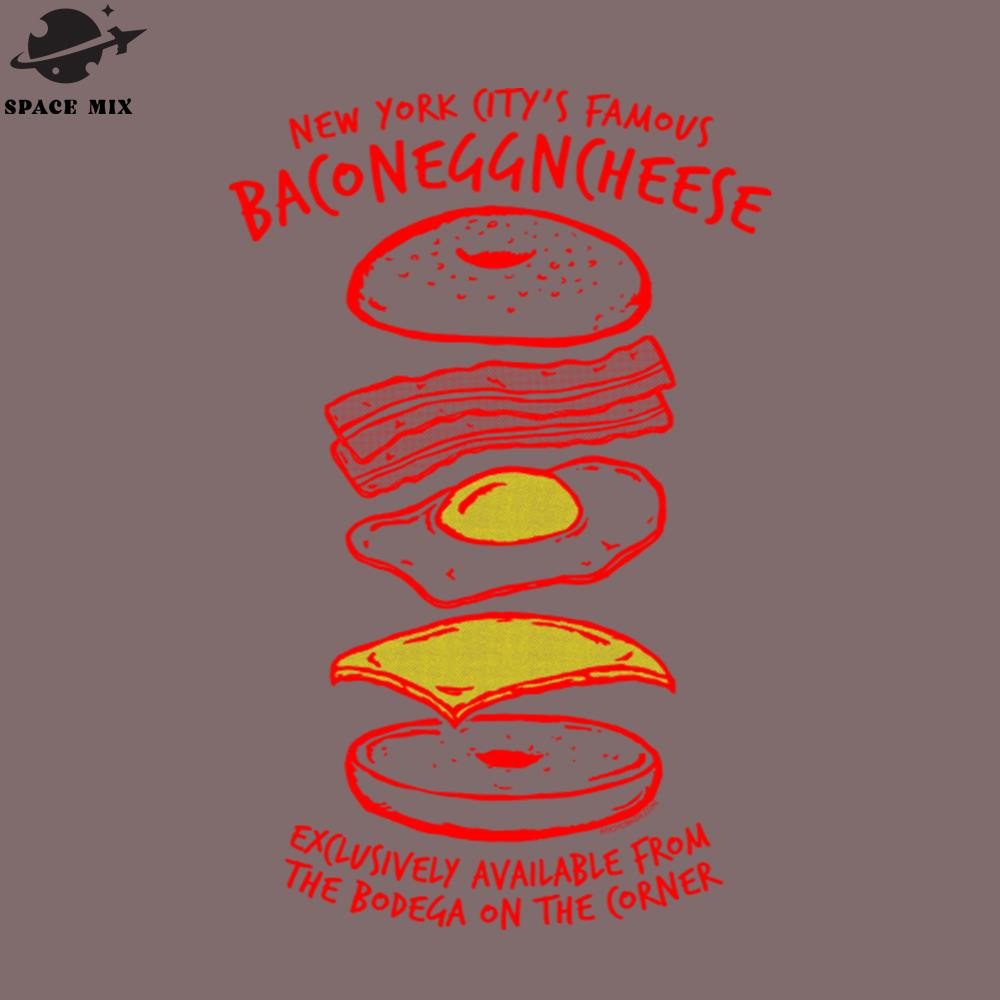 SM221223884-BACOECHEESE ew York Citys Famous Bacon Egg and Cheese PNG Design.jpg