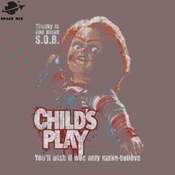 childs lay distressed horror classic chucky png design