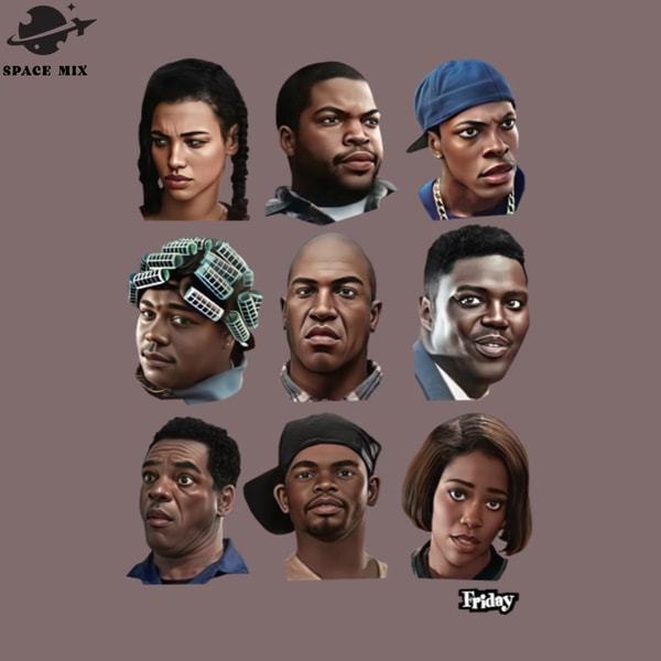 Friday Rapper Png Friday Movie PNG Design | Inspire Uplift