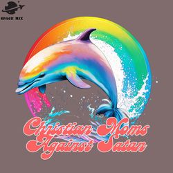 christian moms against satan png design