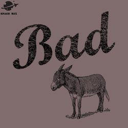 funny bad ass donkey for men and women png design