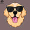 SM2212232290-Cool olden Retriever Dog Wearing Sunglasses PNG Design.jpg