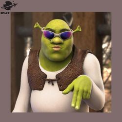 funny shrek meme png design