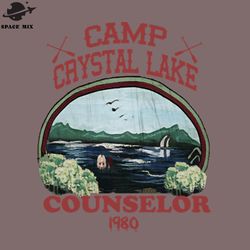 crystal lake camp counselor png design