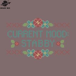 current mood stabby png design