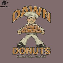 dawn donuts 1958 png design