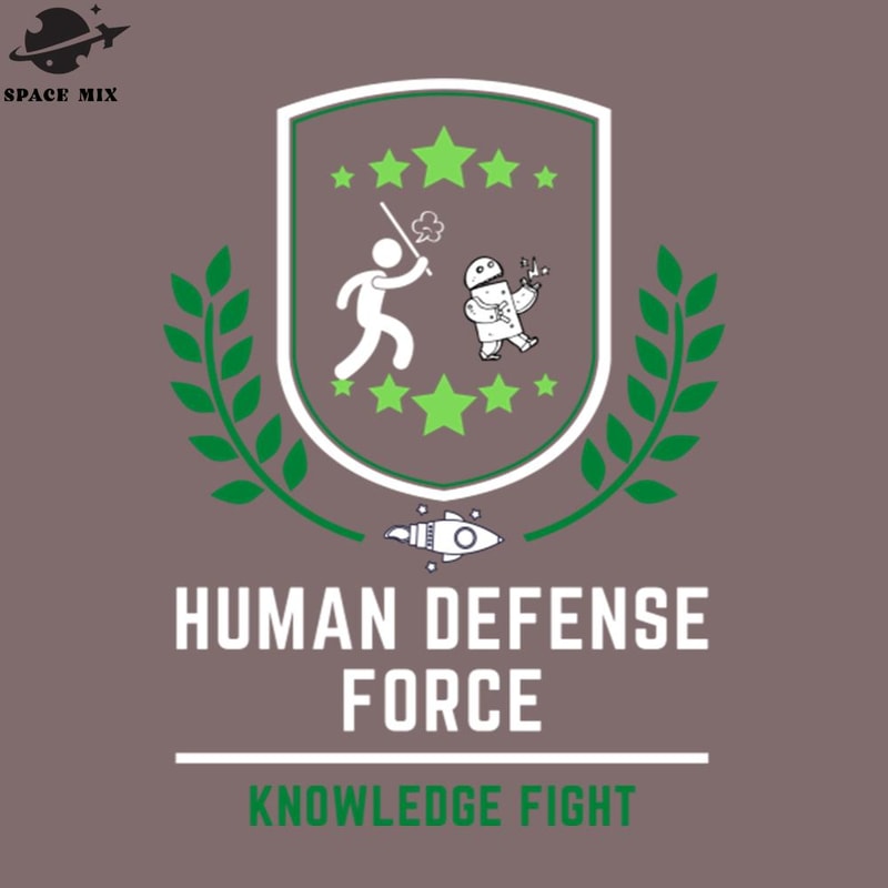 Human Defense Force PNG Design | Inspire Uplift