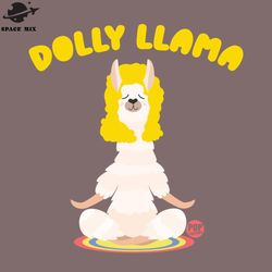 dolly llama png design