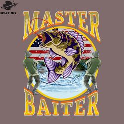 master baiter bootleg fishing png design