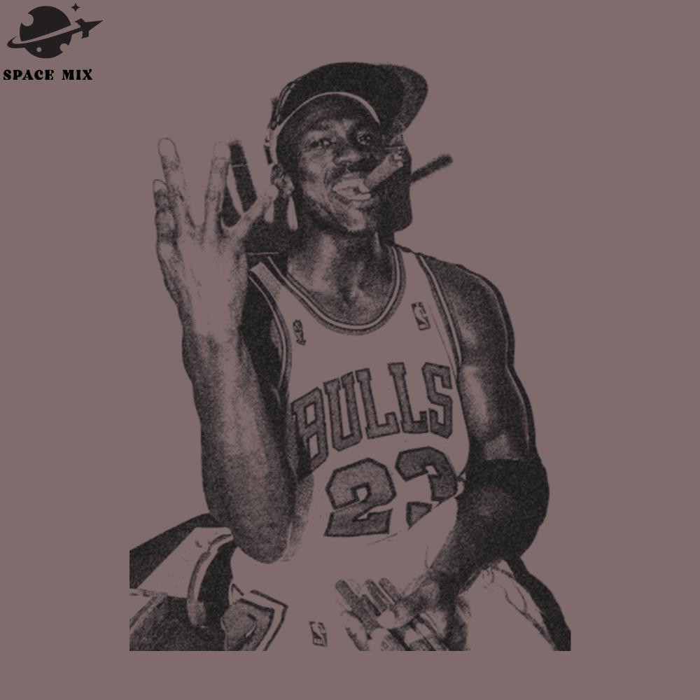 SM2212237401-Michael Jordan Cigar Vintage encil Drawing Style PNG Design.jpg