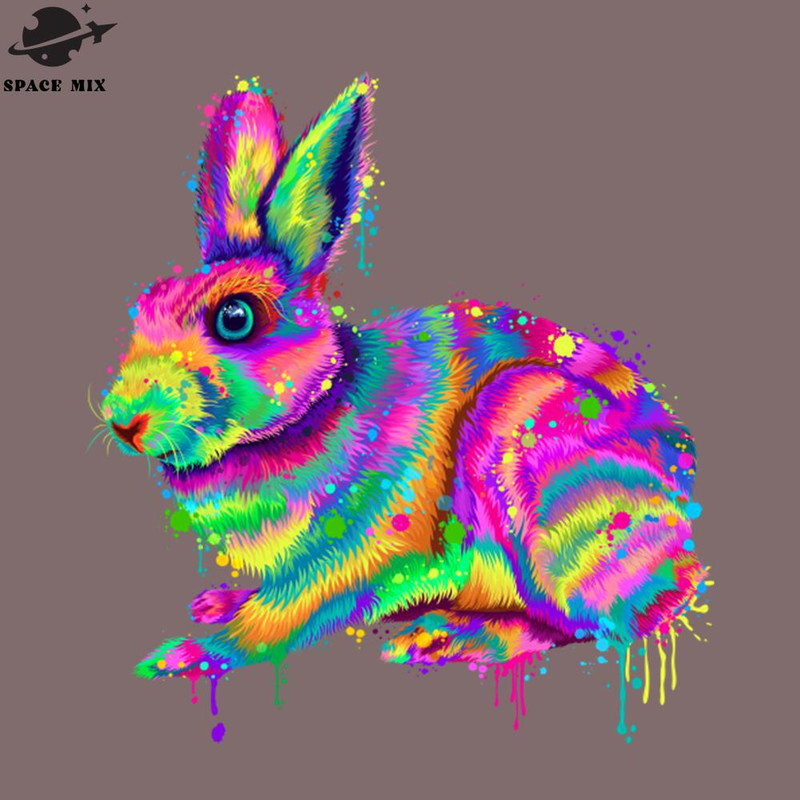 SM2212238456-Rabbit Colorful Art Cute Rabbit Splash Art Easter Bunny PNG Design.jpg