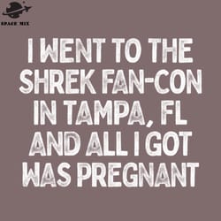 shrek fan con 90s meme png design