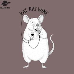 rat rat wine animal karaoke collection png design