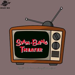 slam bang theater png design