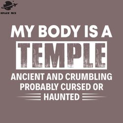 my body temple png design