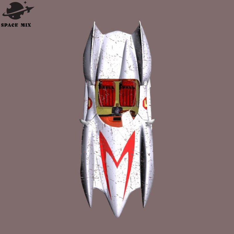 SM2212239922-Speed Racer Mach 5 Car Top Vintage Retro Distressed PNG Design.jpg