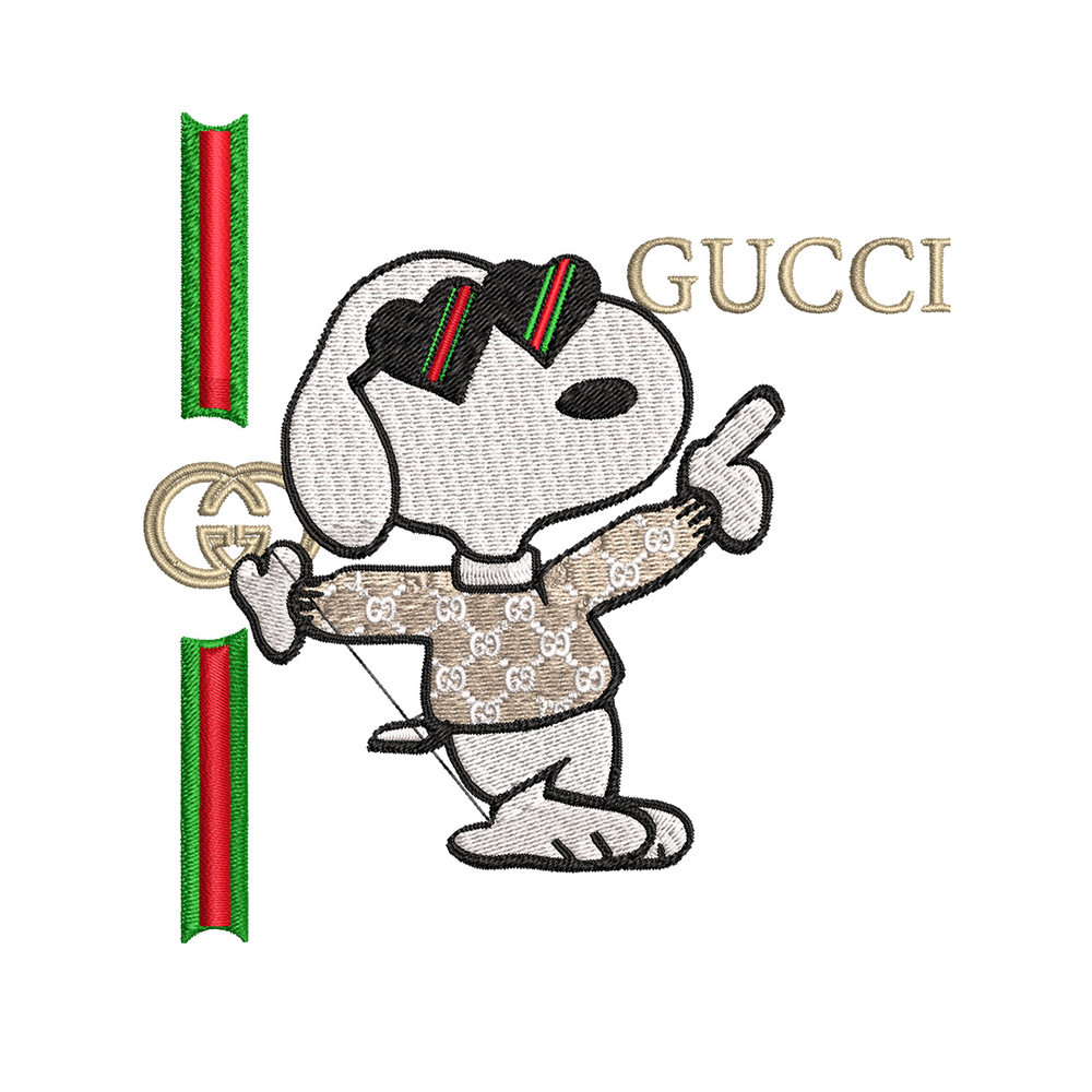 Dog gucci Embroidery Design, Gucci Embroidery, Embroidery File, Logo shirt, Sport Embroidery, Digital download..jpg