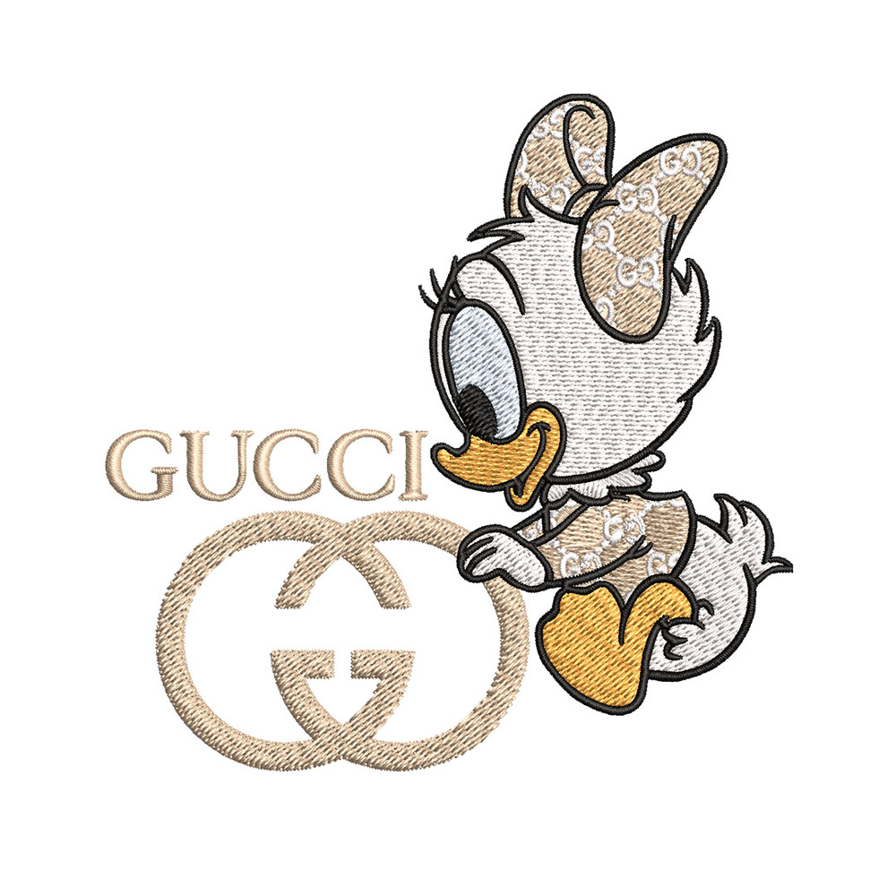 Duck baby Embroidery Design, Gucci Embroidery, Embroidery File, Logo shirt, Sport Embroidery, Digital download.jpg