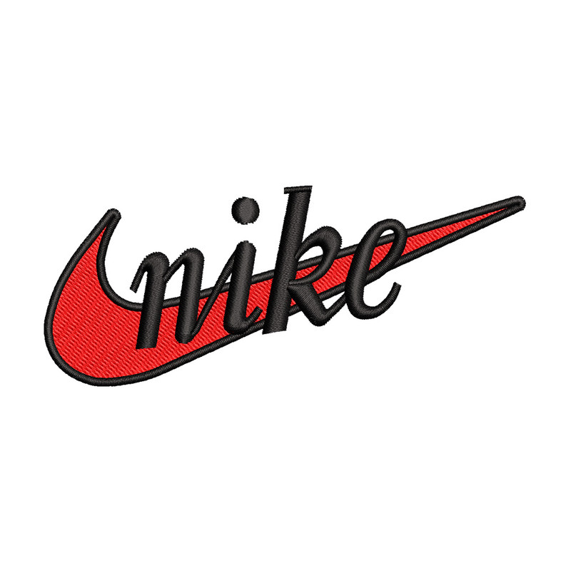 Nike red logo embroidery design, Nike embroidery, Nike design, Embroidery file,Embroidery shirt, Digital download.jpg