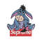 Eeyore Supreme Embroidery design, Eeyore Supreme Embroidery, cartoon design, Embroidery File, Instant download..jpg