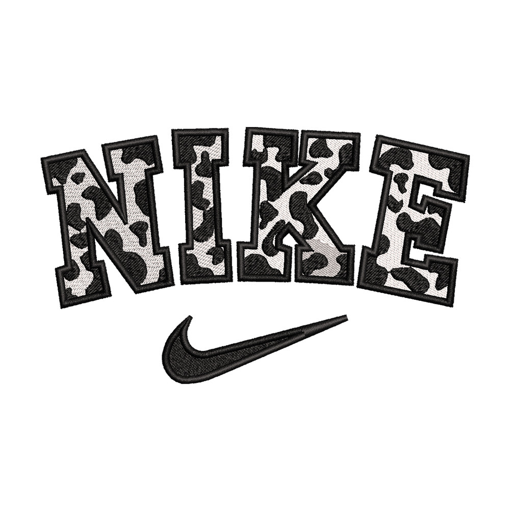 Nike Dairy Cow Logo embroidery design, logo embroidery, Nike design, Embroidery shirt, logo shirt, Digital download..jpg