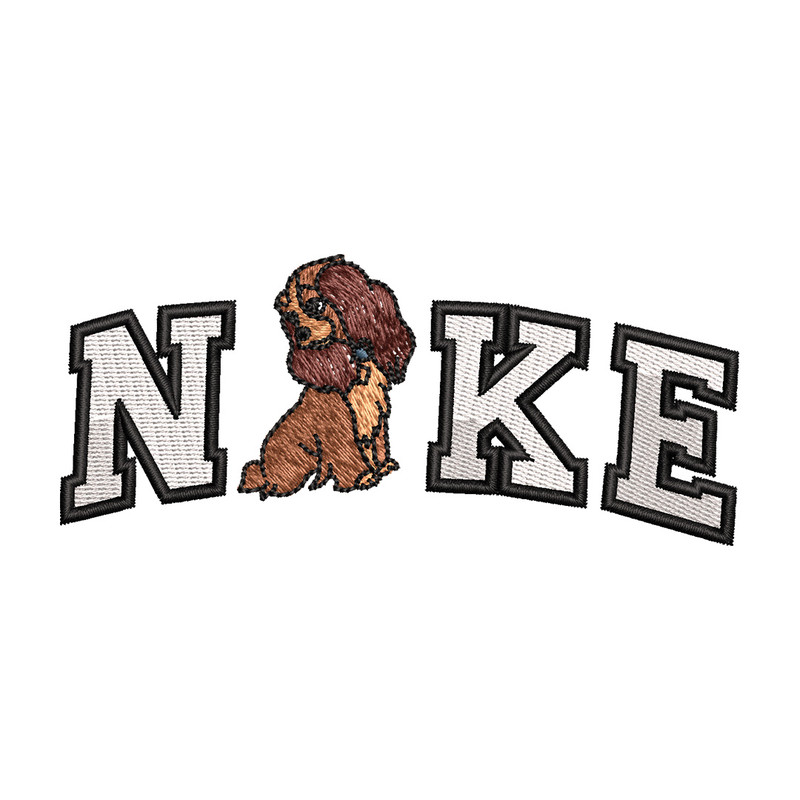 Nike x cute dog embroidery design, Dog embroidery, Nike design, Embroidery shirt, Embroidery file, Digital download.jpg