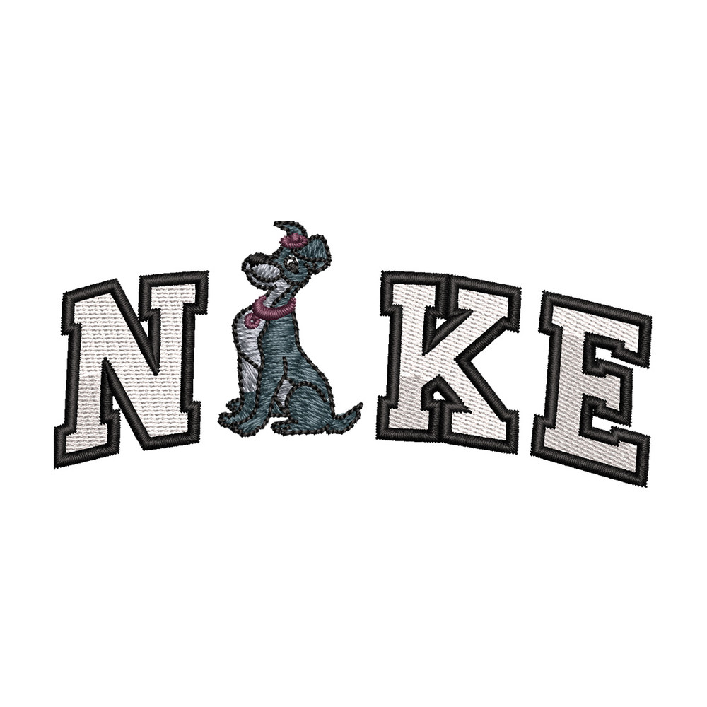 Nike x dog embroidery design, Dog embroidery, Nike design, Embroidery shirt, Embroidery file, Digital download.jpg