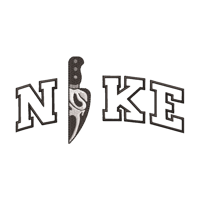 Ghostface knife embroidery design, Ghostface knife embroidery, Nike design, Logo shirt, logo shirt, digital download.jpg