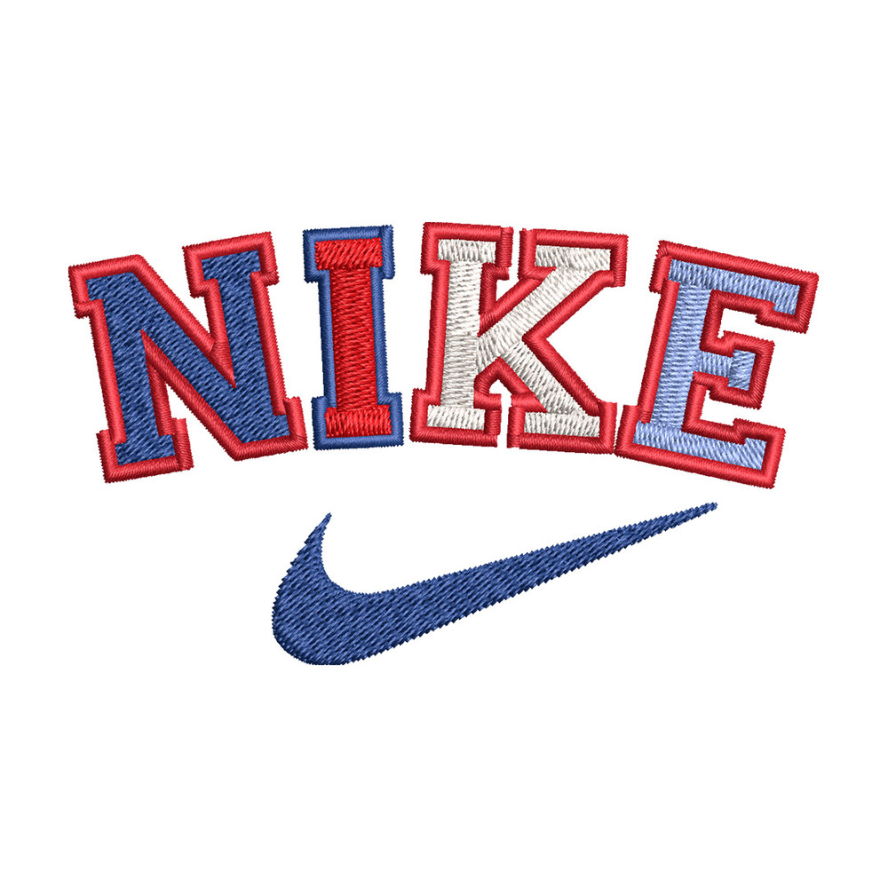 Nike color Embroidery Design, Brand Embroidery, Nike Embroidery, Embroidery File, Logo shirt, Digital download.jpg