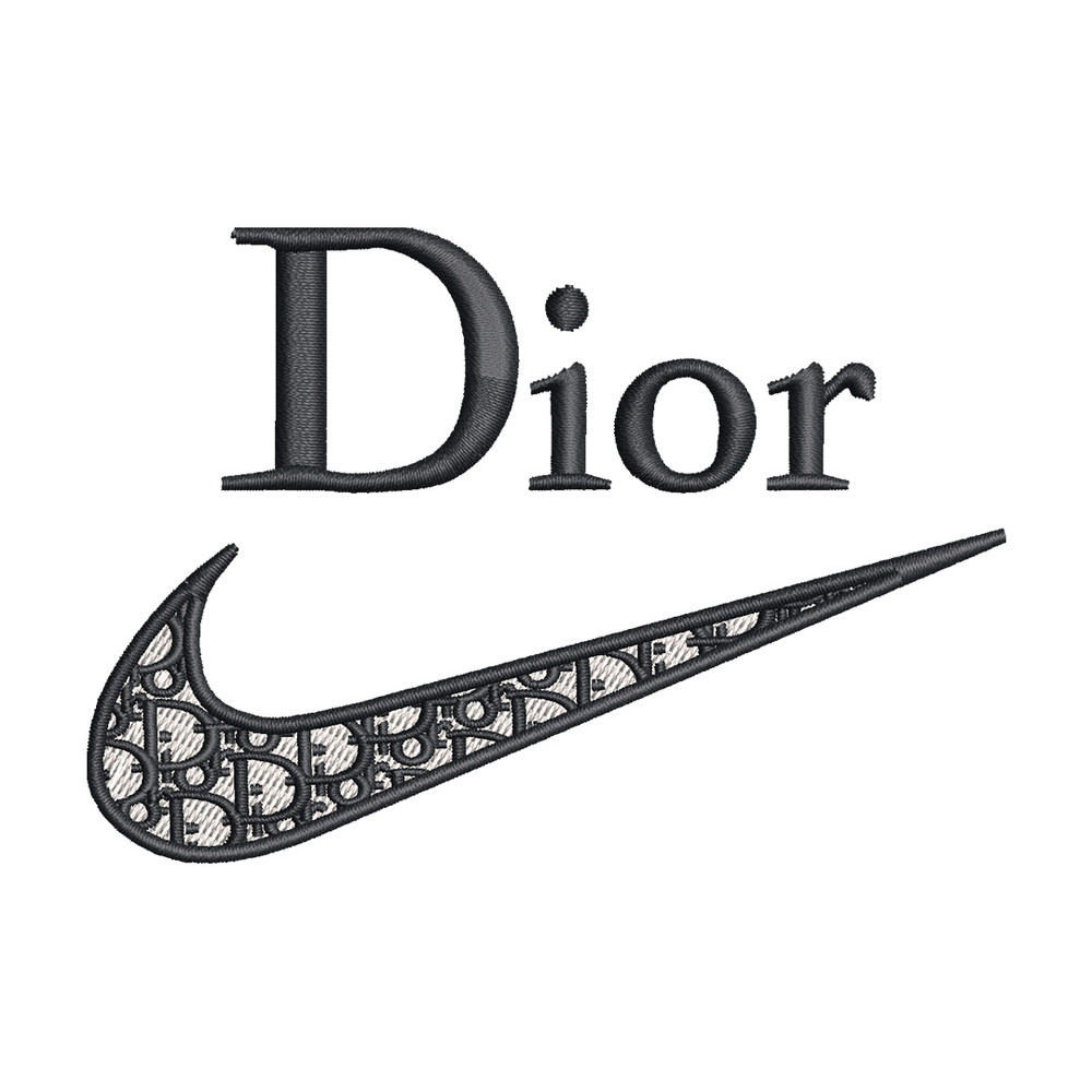 Nike dior embroidery design, Dior embroidery, Emb design, Embroidery shirt, Embroidery file, Digital download.jpg