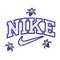 Nike flower embroidery design, Flower embroidery, Nike design, Embroidery shirt, Embroidery file, Digital download.jpg