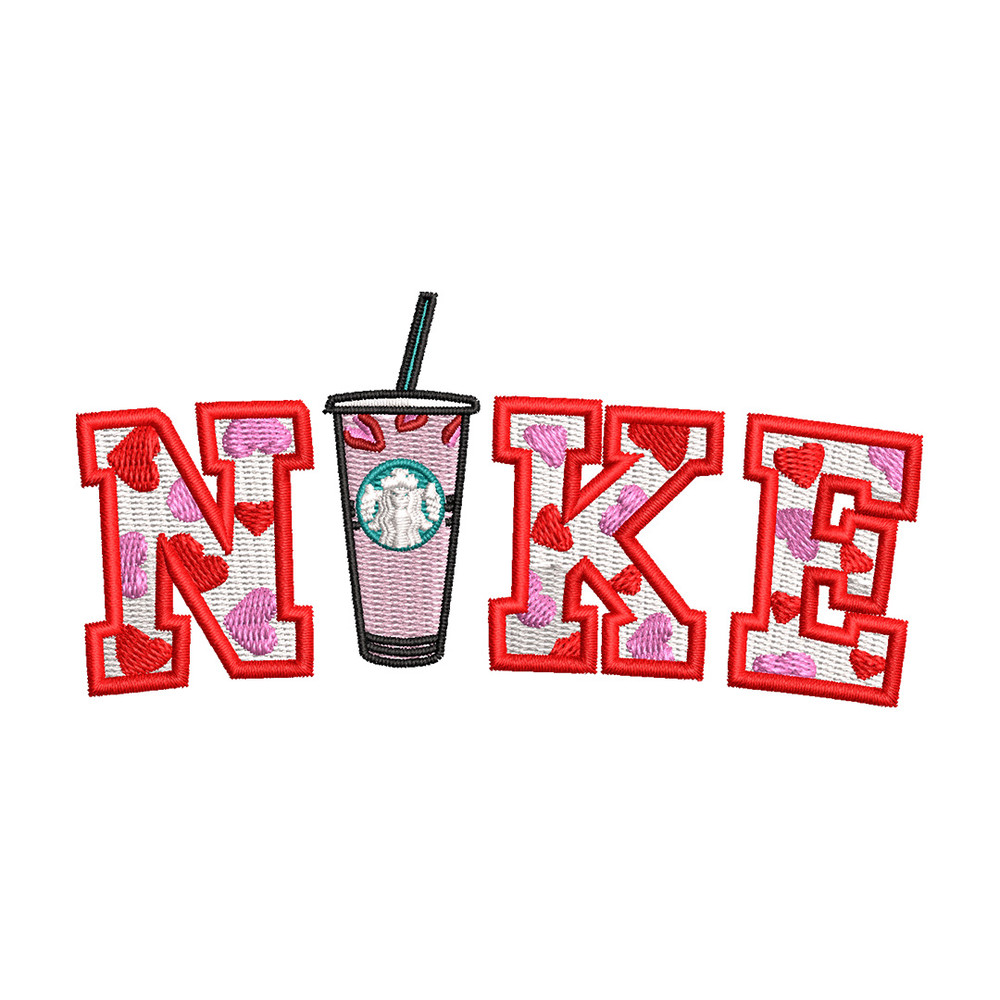 Nike starbuck embroidery design, Starbuck embroidery, Nike design, Embroidery shirt, Embroidery file,Digital download.jpg
