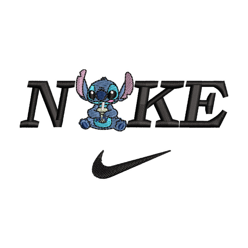 Nike x stitch embroidery design, Stitch embroidery, Nike design, Embroidery shirt, Embroidery file, Digital download.jpg