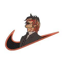 yagami nike embroidery design, death note embroidery, nike design, embroidery shirt, embroidery file, digital download