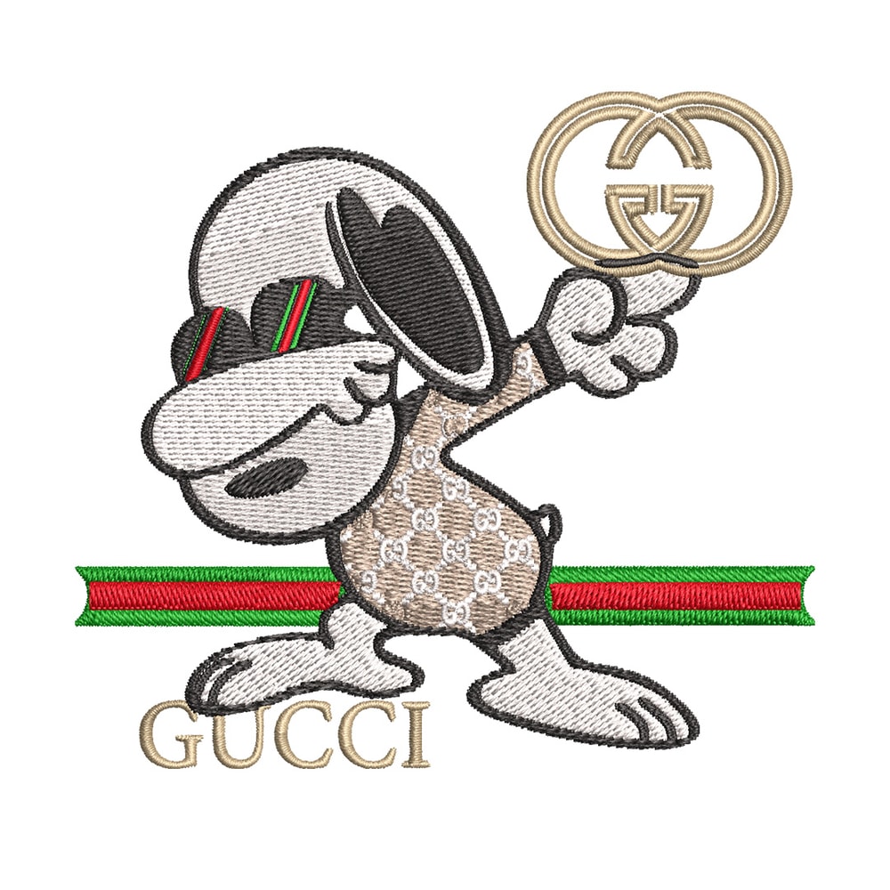 Dog cute gucci Embroidery Design, Gucci Embroidery, Embroidery File, Logo shirt, Sport Embroidery, Digital download..jpg