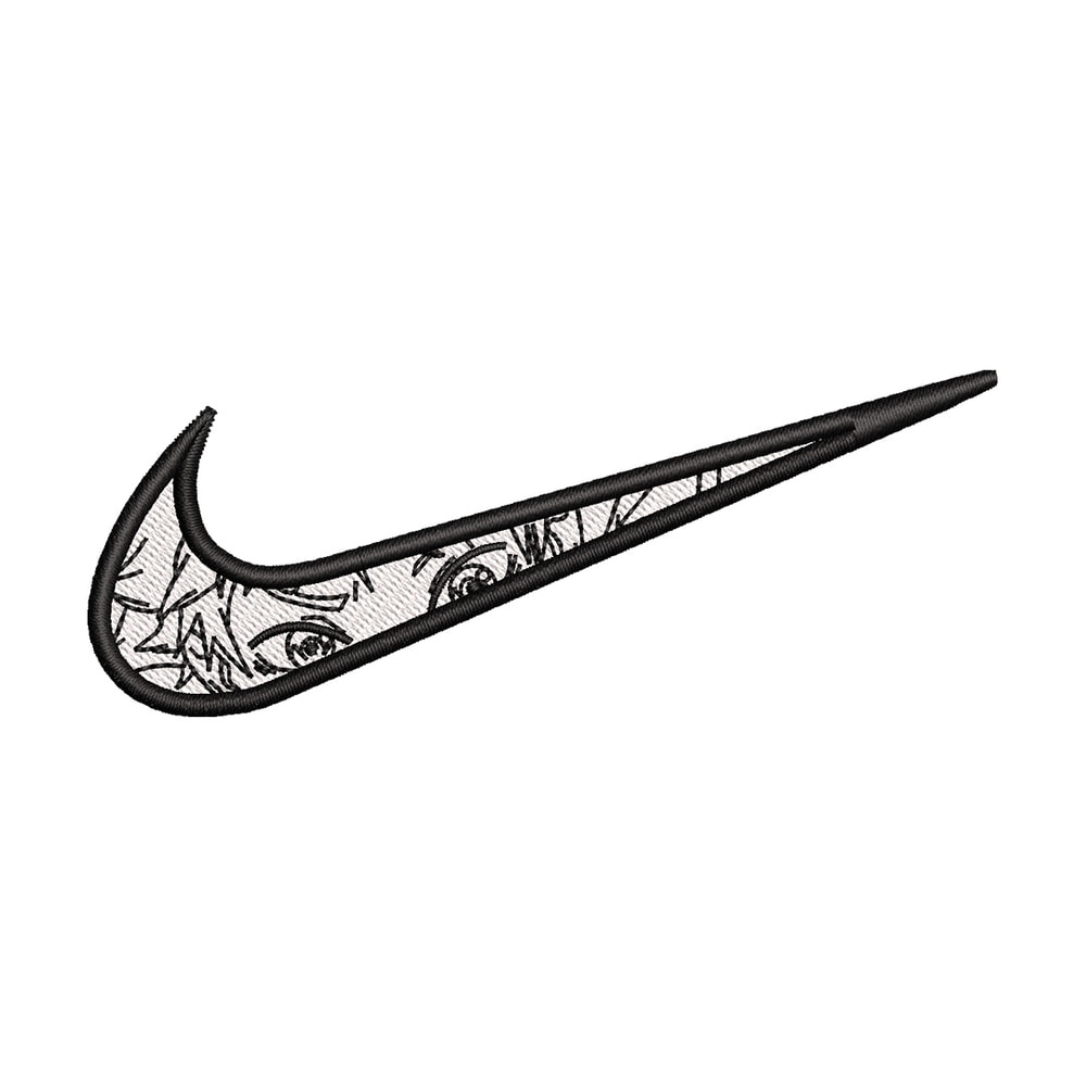 Nike anime eyes embroidery design, Anime embroidery, Nike design, Embroidery shirt, Embroidery file, Digital download.jpg
