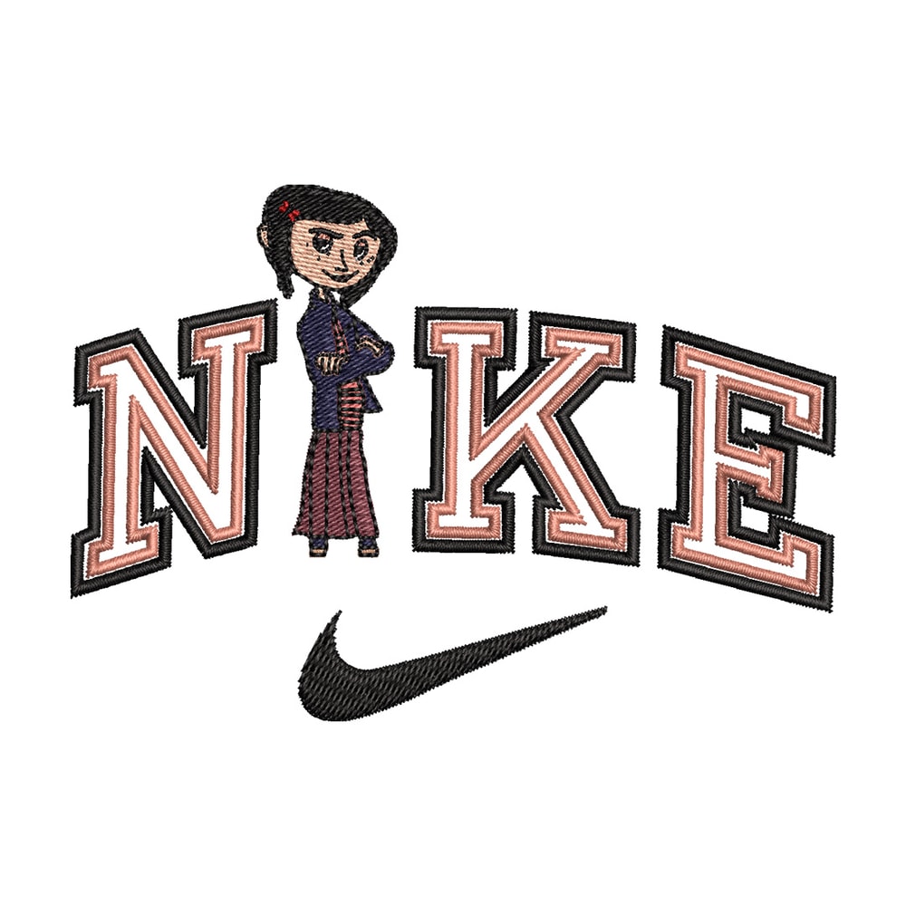 Nike china girl embroidery design, Girl embroidery, Nike design, Embroidery shirt, Embroidery file,Digital download.jpg