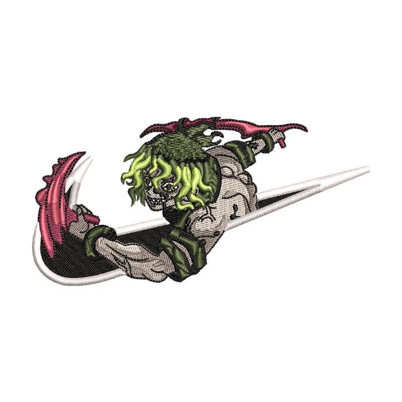 Nike Gyutaro embroidery design, Kimetsu no Yaiba embroidery, nike design, anime shirt, digital download.jpg