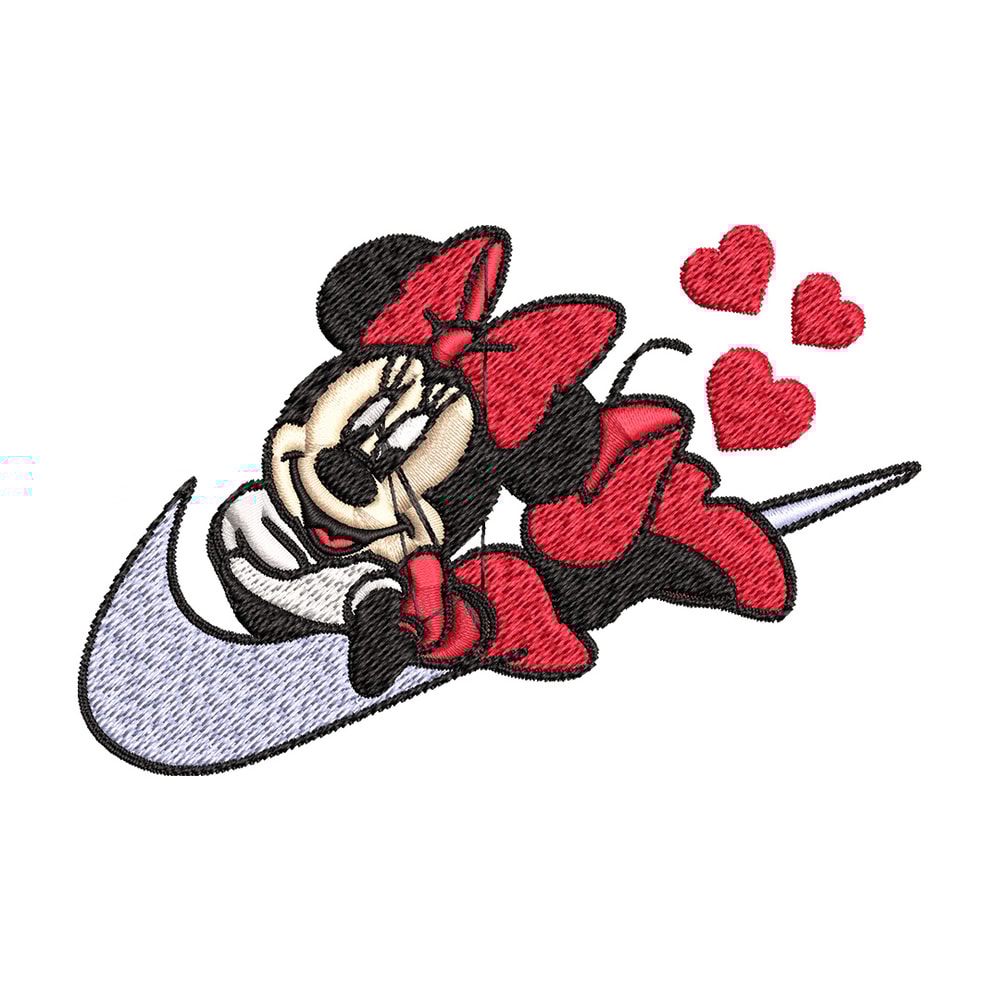 Nike minnie Embroidery Design, Nike Embroidery, Brand Embroidery, Embroidery File, Logo shirt, Digital download.jpg