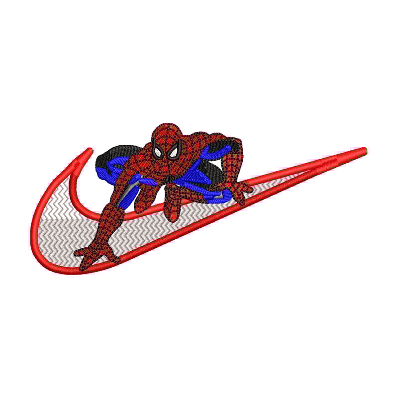Nike Spiderman Logo embroidery design, Spiderman embroidery, Nike design, movie design, movie shirt, Digital download.jpg