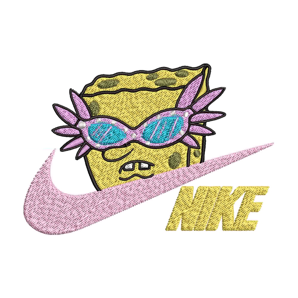 Nike spongebob Embroidery Design, Nike Embroidery, Brand Embroidery, Embroidery File, Logo shirt, Digital download.jpg