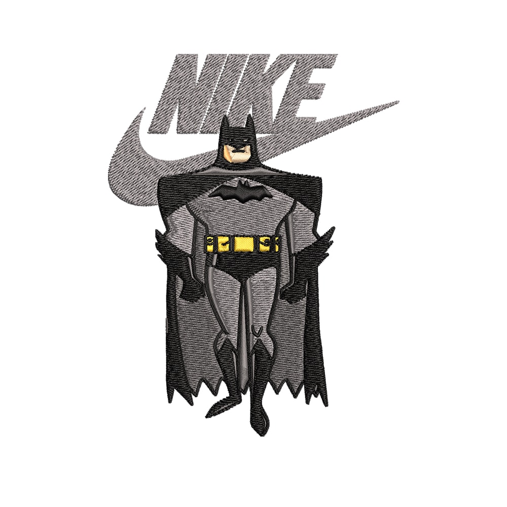 Nike Swoosh Batman Embroidery design, Batman cartoon Embroidery, Nike design, Embroidery file, Instant download..jpg