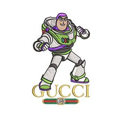 Buzz lightyear Gucci Embroidery design, Buzz lightyear Embroidery, cartoon design, Embroidery File, Instant download.