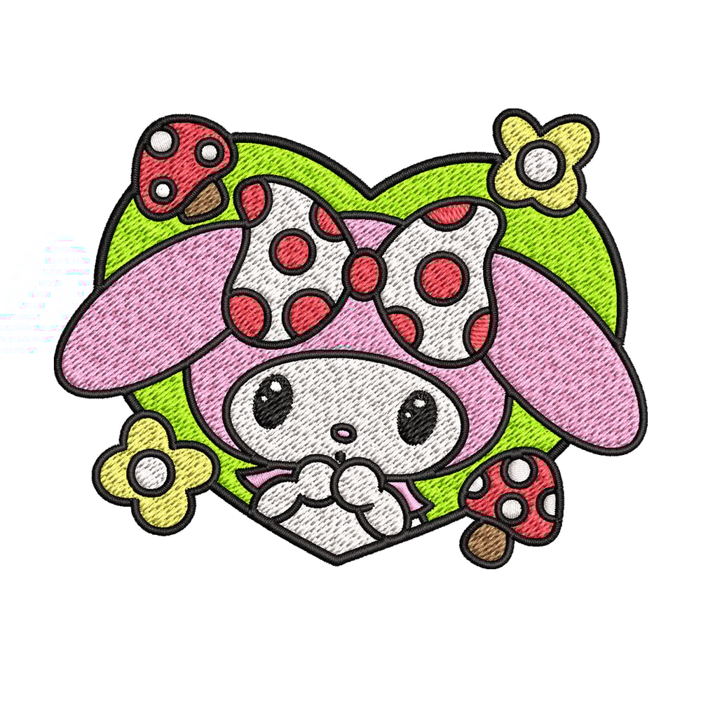 Bunny cute cartoon Embroidery design, Bunny cute Embroidery, cartoon design, Embroidery File, Instant download..jpg