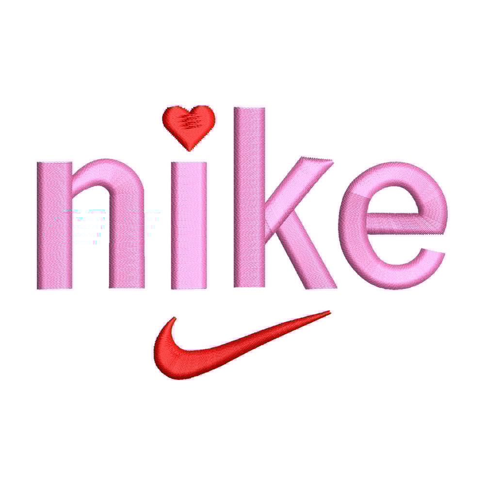 Nike x pink embroidery design, Nike embroidery, Nike design, Embroidery shirt, Embroidery file, Digital download.jpg