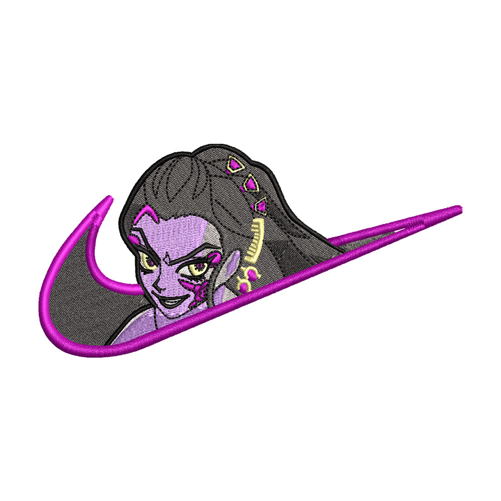 Daki nike embroidery design, Kimetsu no Yaiba embroidery, nike design, anime design, anime shirt, Digital download.jpg