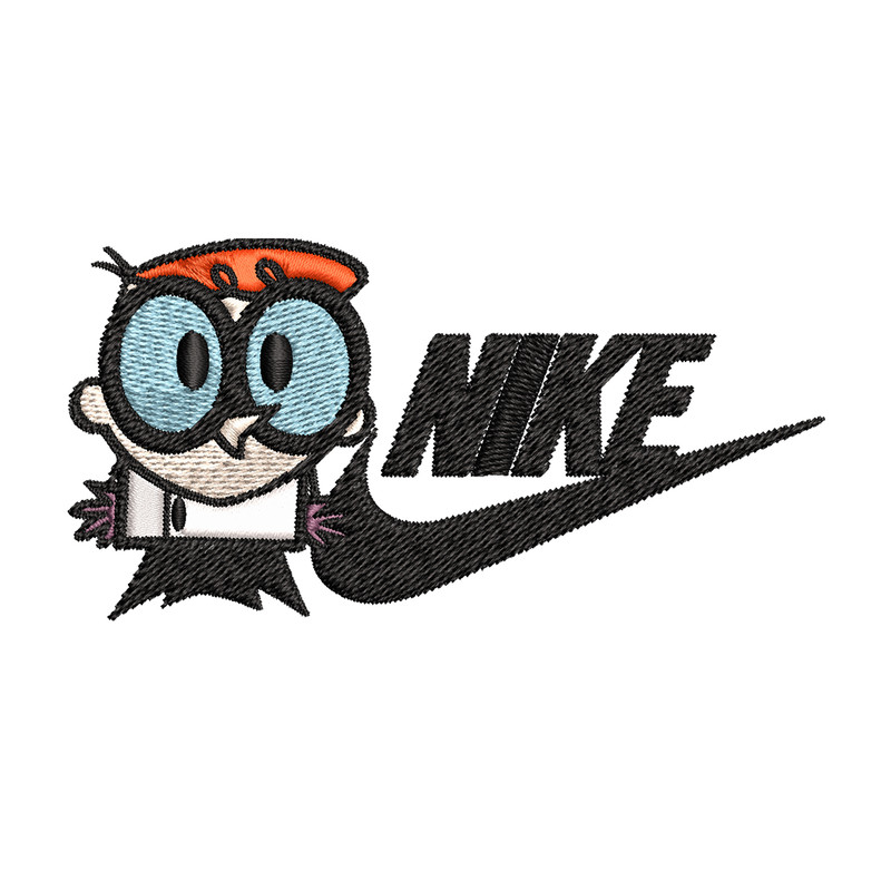 Dexter cartoon Nike Embroidery design, Dexter cartoon Embroidery, Nike design, Embroidery file, Instant download..jpg