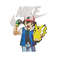 Satoshi and pikachu Nike Embroidery design, Pokemon Nike Embroidery, Nike design, Embroidery file, Instant download..jpg