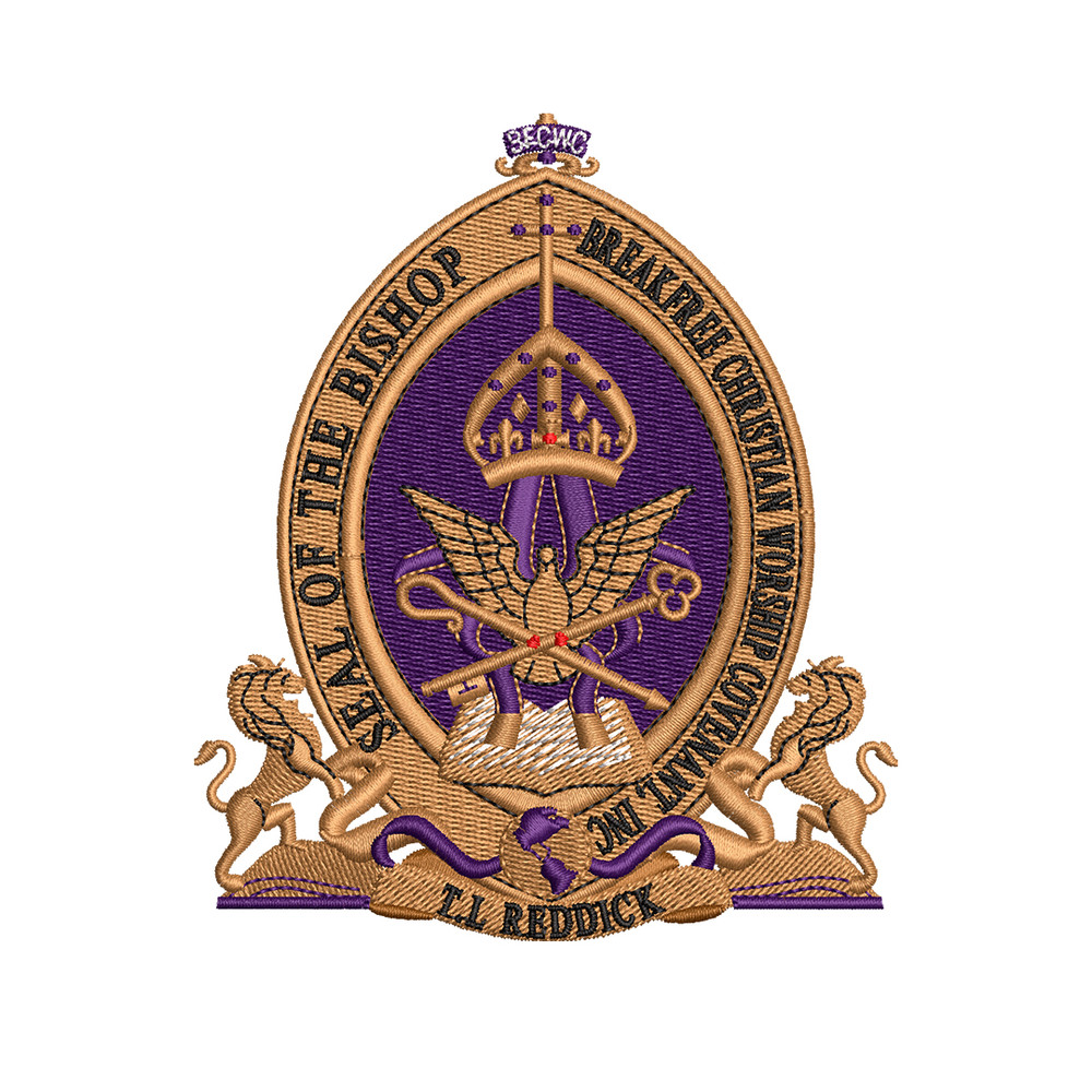 Bishop Seal Logo embroidery design, logo embroidery, Embroidery file, logo design, logo shirt, Instant download..jpg